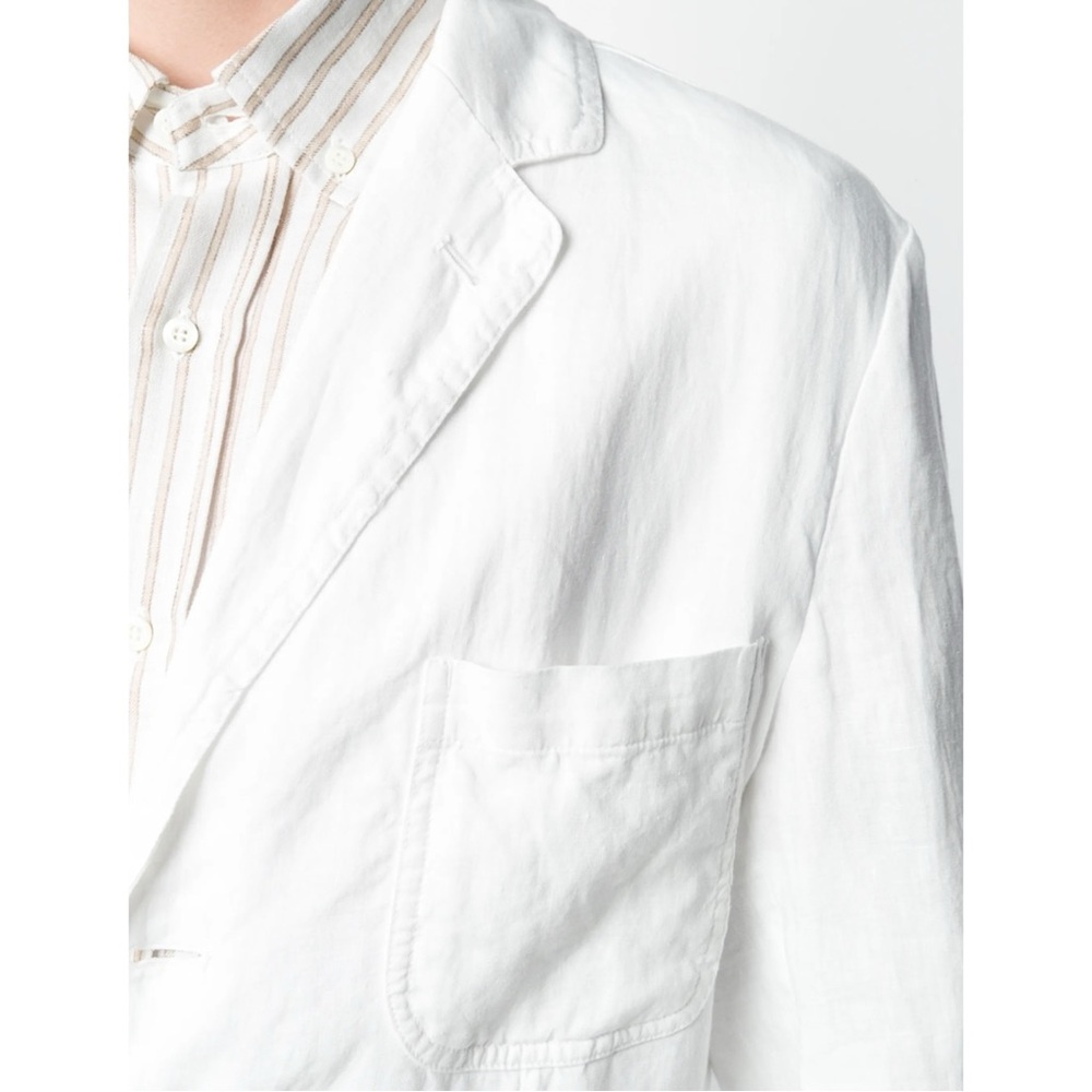 ASPESI Samurai Blazer - White Linen Lightweight Ice Blazer Jacket sz S - Picture 10 of 12